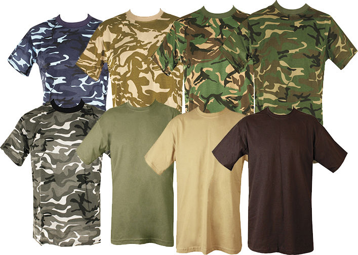 military tank print t shirts for men