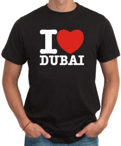 I Love Dubai T Shirts Printing